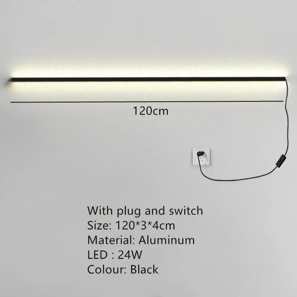 Applique murale camera LED design contemporaneo