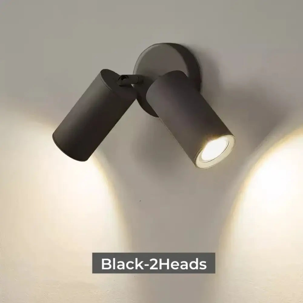 Applique murale LED design moderno rotativo