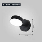 Applique da parete per camera LED elegante e moderna