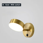 Applique da parete per camera LED elegante e moderna