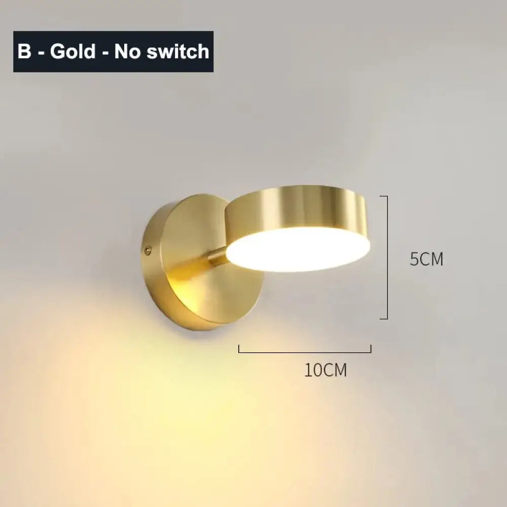 Applique da parete per camera LED elegante e moderna
