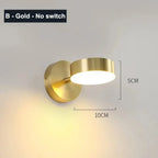 Applique da parete per camera LED elegante e moderna