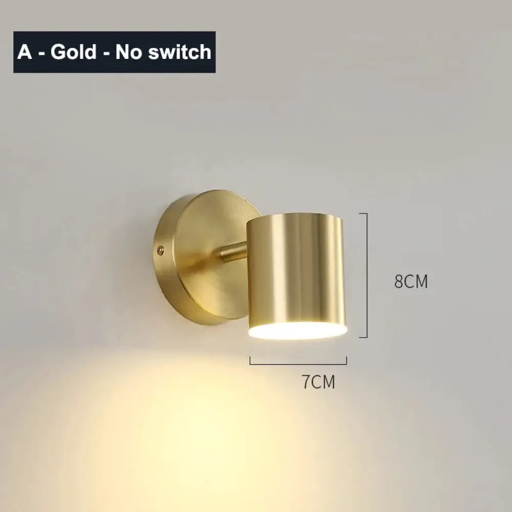 Applique da parete per camera LED elegante e moderna