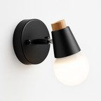 Applique murale LED a forma di cervo in legno Novelty