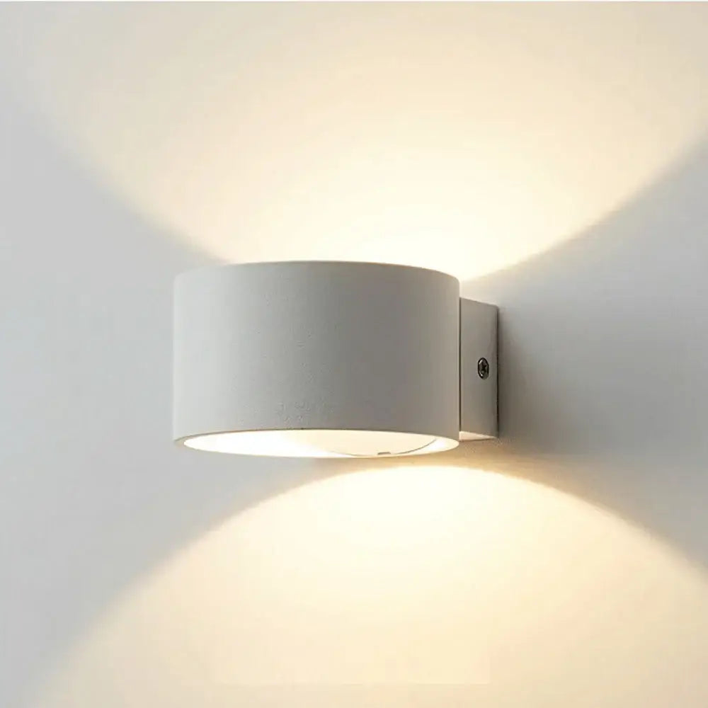 Applique murale LED impermeabile design rotondo waterproof