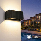 Applique murale LED esterna design moderno resistente