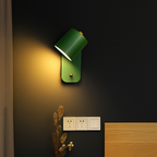 Applique murale LED lampade luci interne illuminazione scala nordica moderna camera applique decorativa per la casa per soggiorno con interruttore applique murale