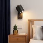 Applique murale LED lampade luci interne illuminazione scala nordica moderna camera applique decorativa per la casa per soggiorno con interruttore applique murale