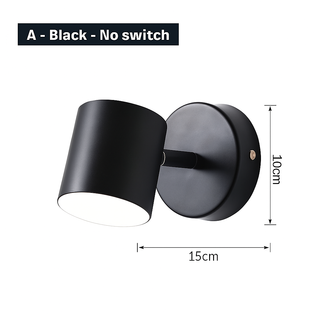 Applique murale LED nordico decorazione casa
