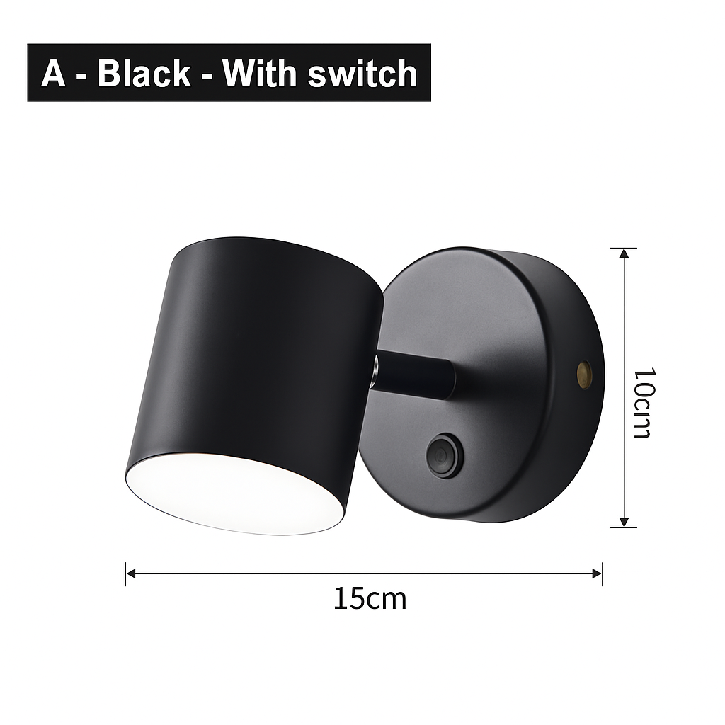 Applique murale LED nordico decorazione casa