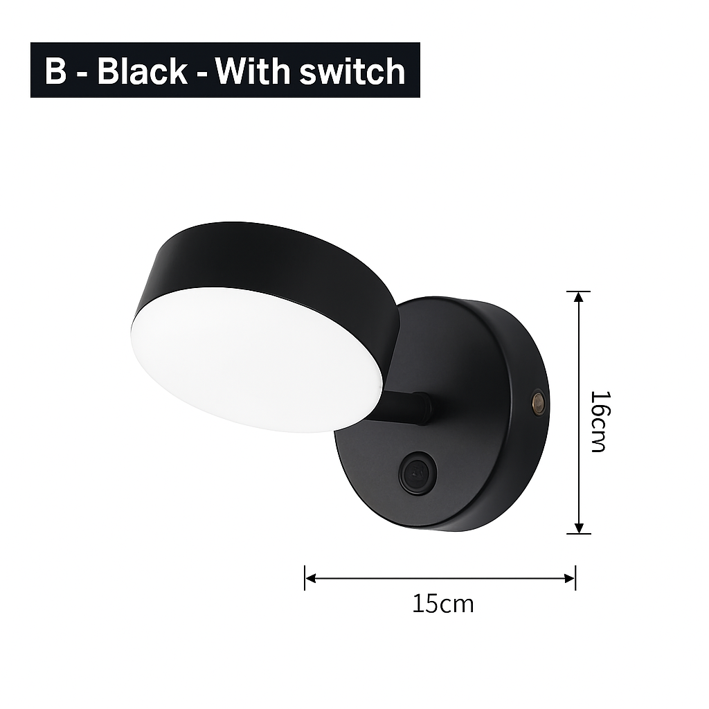 Applique murale LED nordico decorazione casa