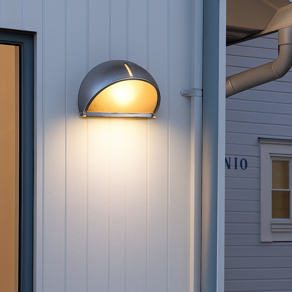 Applique murale LED retro esterna E27 industriale Vintage IP65 impermeabile in vetro