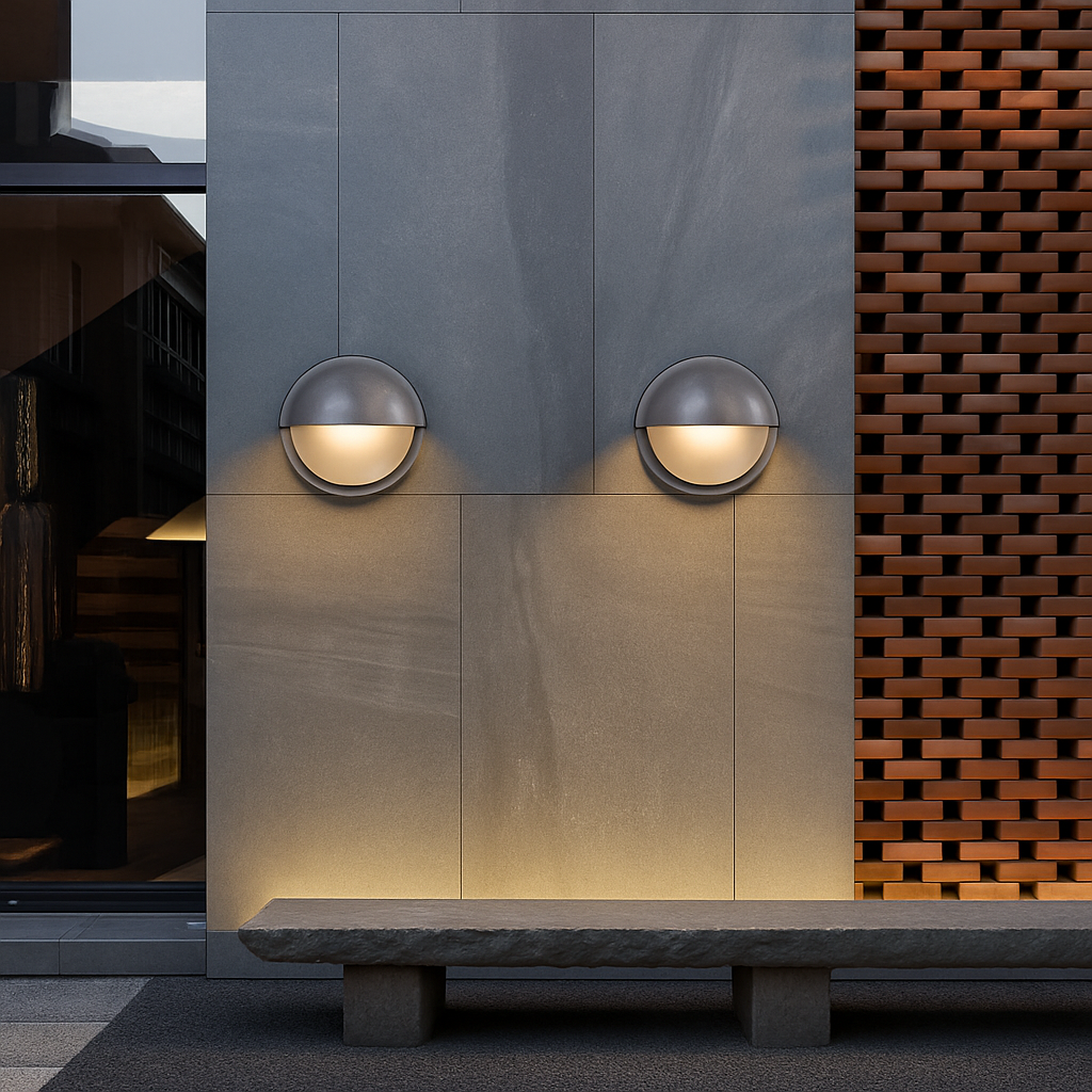 Applique murale LED retro esterna E27 industriale Vintage IP65 impermeabile in vetro