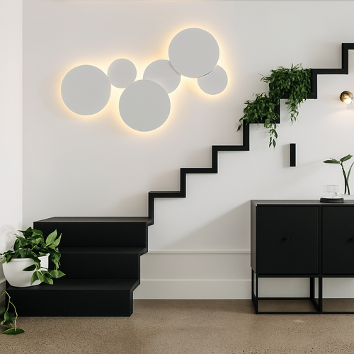Applique murale LED rotonda Eclipse (singola)