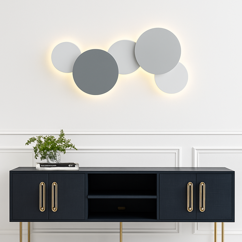 Applique murale LED rotonda Eclipse (singola)