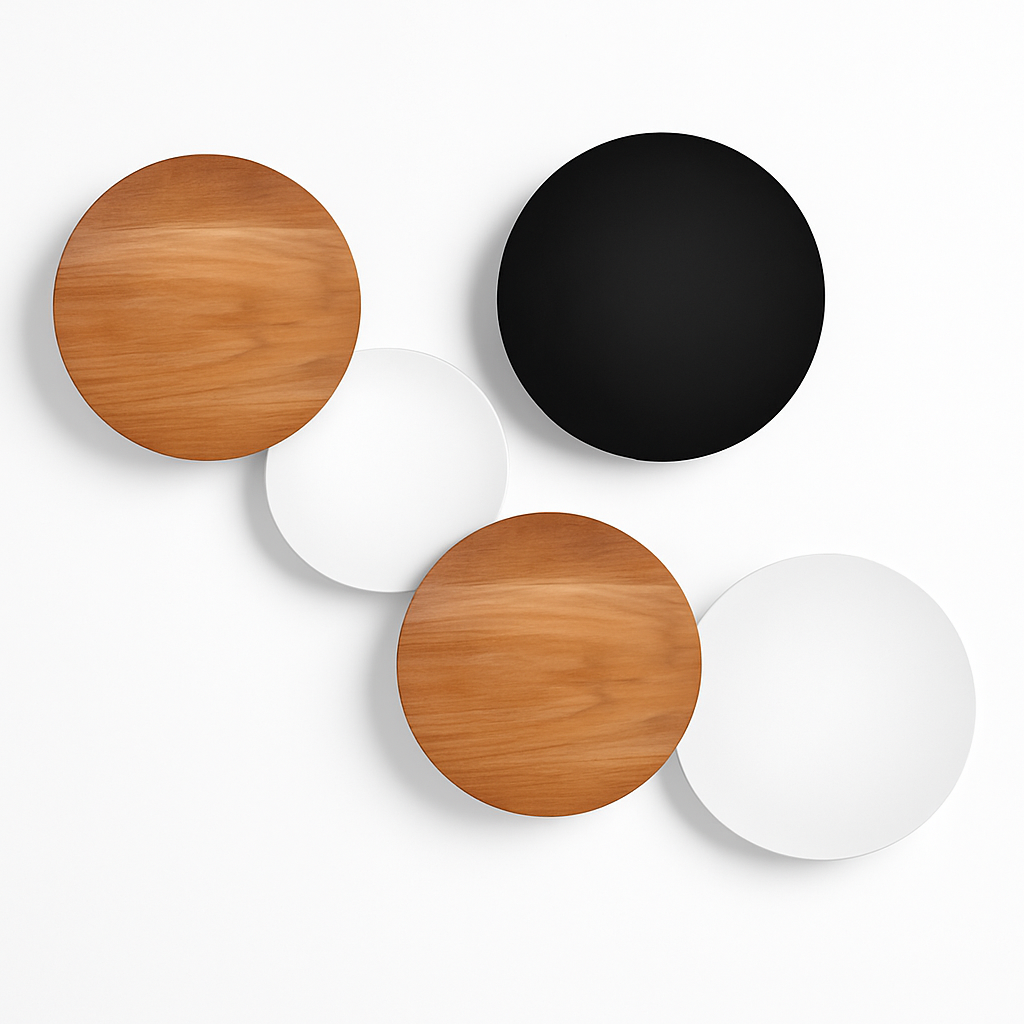 Applique murale LED rotonda Eclipse (singola)