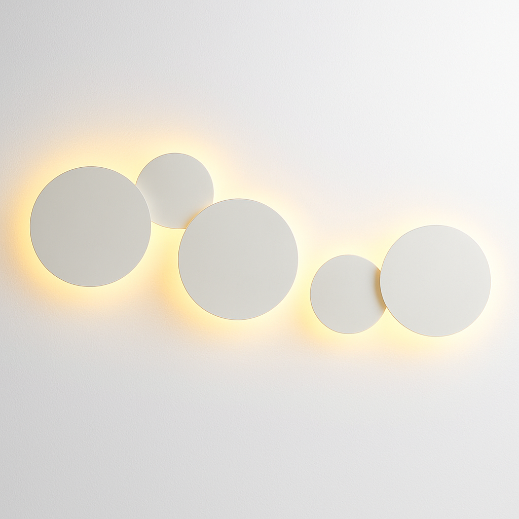 Applique murale LED rotonda Eclipse (singola)