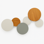 Applique murale LED rotonda Eclipse (singola)