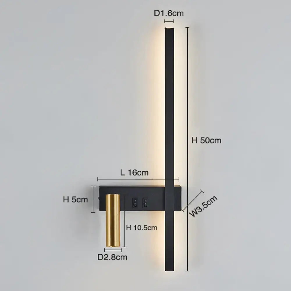 Applique murale Led scandinava elegante design