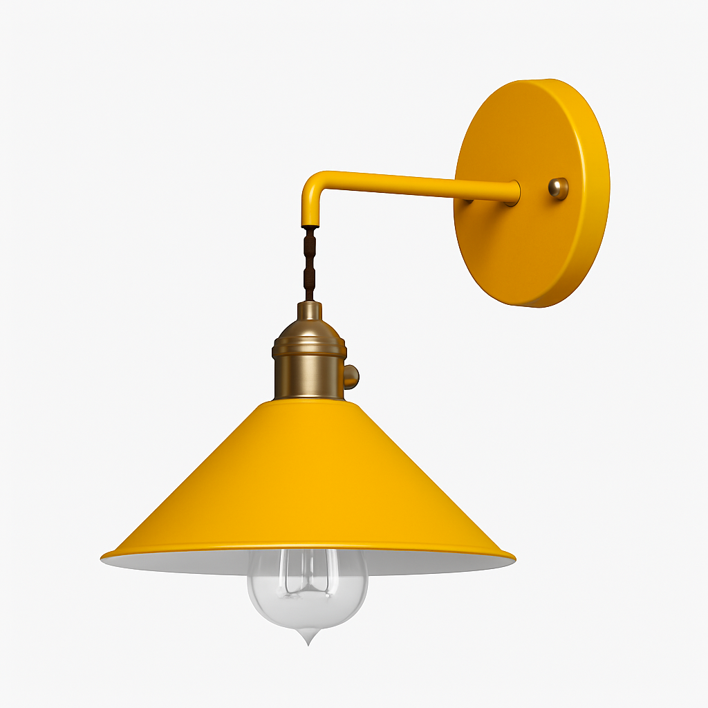 Applique murale LED Vintage Plated di colori