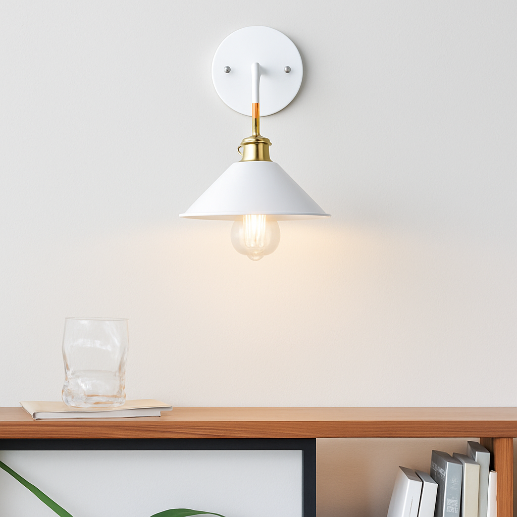 Applique murale LED Vintage Plated di colori