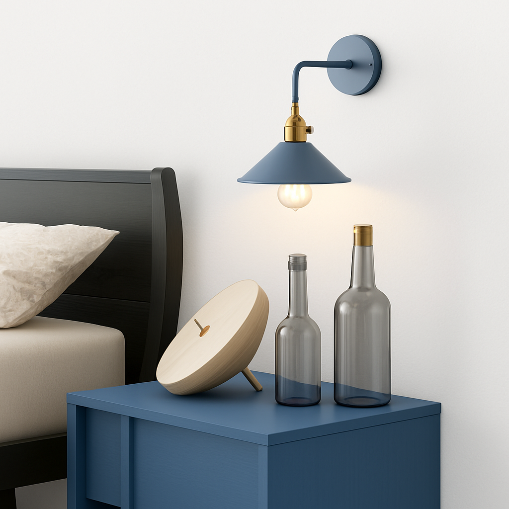 Applique murale LED Vintage Plated di colori