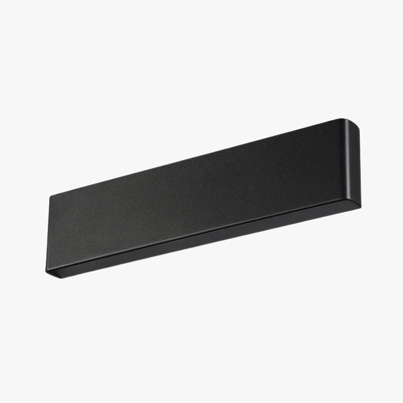Applique murale lunga in alluminio e LED Sconce