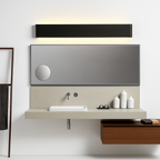 Applique murale lunga in alluminio e LED Sconce