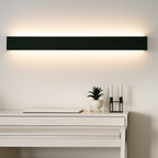 Applique murale lunga in alluminio e LED Sconce