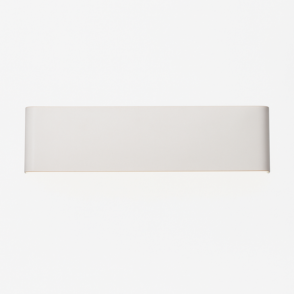 Applique murale lunga in alluminio e LED Sconce