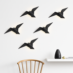 Applique murale moderna LED uccello stile origami Naila