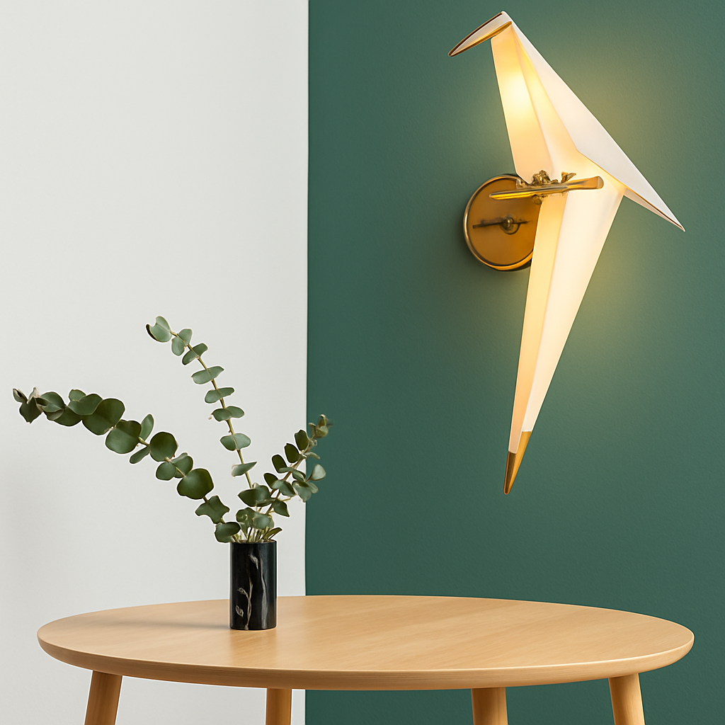 Applique murale moderna design uccello Bird