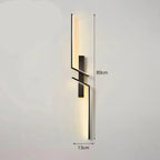 Applique Murale Nera Design per Scala