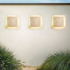 Applique murale in pietra naturale Illuminazione esterna design elegante