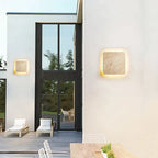 Applique murale in pietra naturale Illuminazione esterna design elegante