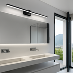 Applique murale per specchio bagno barra in alluminio