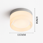 Applique murale rotonda moderna LED soggiorno corridoio camera da letto bagno decorazione per la casa illuminazione interna