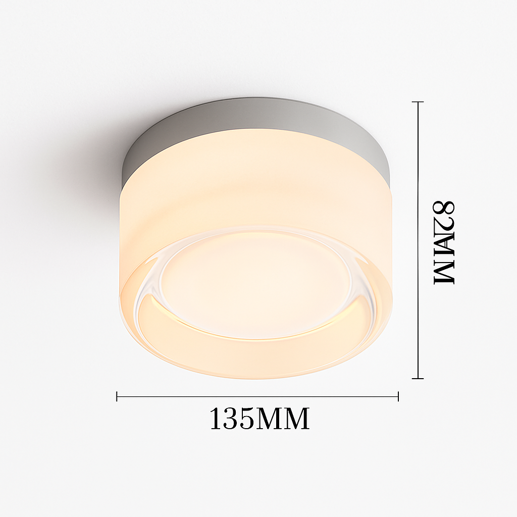 Applique murale rotonda moderna LED soggiorno corridoio camera da letto bagno decorazione per la casa illuminazione interna