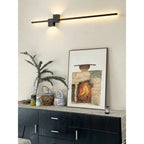 Applique Murale Nera Salon Orizzontale