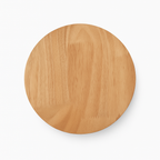 Applique murale scandinava LED di forma ovale in legno