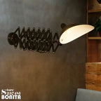 Applique murale telescopica retro elegante e minimalista