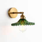Applique da parete Vintage in ottone
