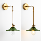 Applique da parete Vintage in ottone