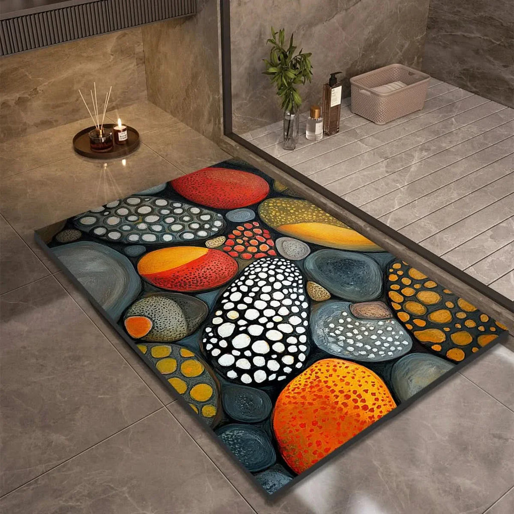 TAPPETINO DA BAGNO AQUASOFT – Tappetino in Diatomite per Sicurezza e Comfort