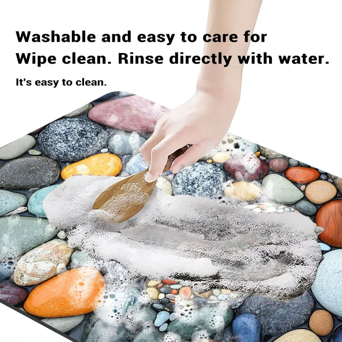 TAPPETINO DA BAGNO AQUASOFT – Tappetino in Diatomite per Sicurezza e Comfort