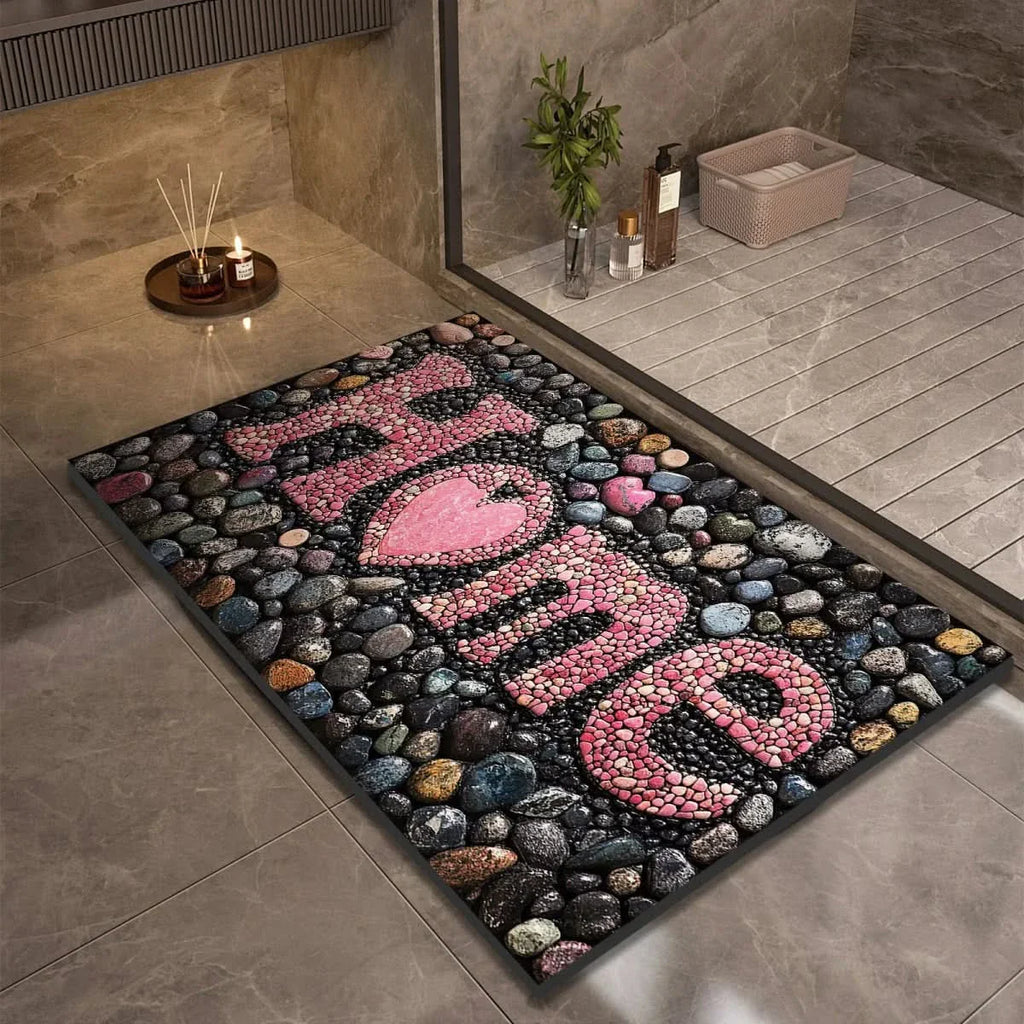 TAPPETINO DA BAGNO AQUASOFT – Tappetino in Diatomite per Sicurezza e Comfort
