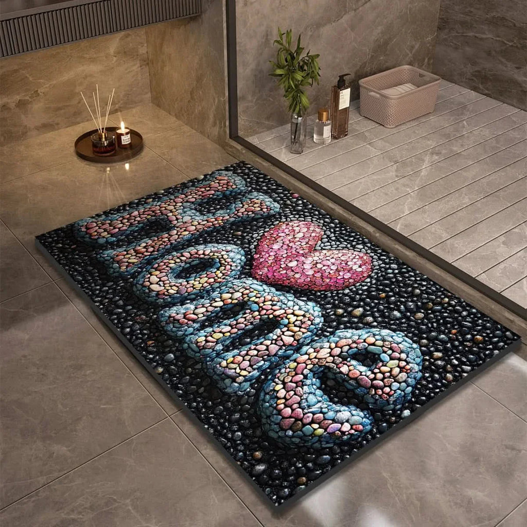TAPPETINO DA BAGNO AQUASOFT – Tappetino in Diatomite per Sicurezza e Comfort