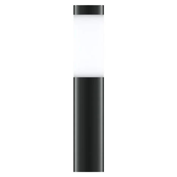 Luci da Giardino a Bollard a Energia Solare in 2 Pezzi con Involucro Cilindrico