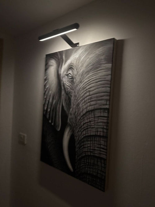 ArtGlow Lampada da Parete LED – Illuminazione Senza Fili per Arte e Decorazione