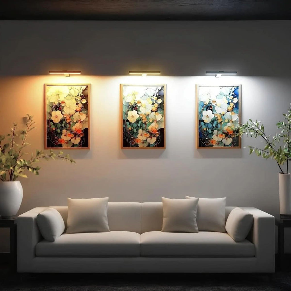 ArtGlow Lampada da Parete LED – Illuminazione Senza Fili per Arte e Decorazione